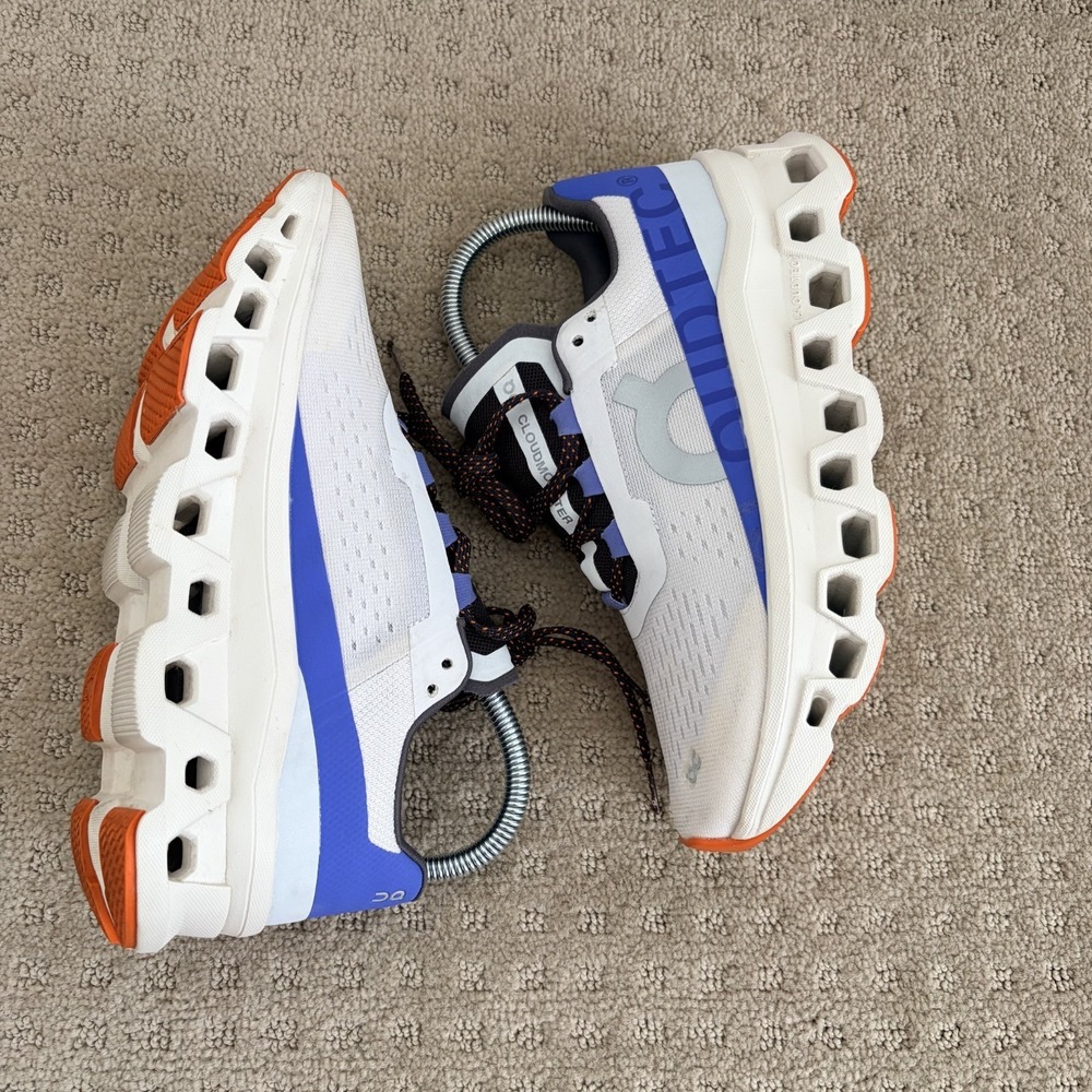 On Running Cloudmonster 61.98648 in Frost Cobalt Women US W6.5 Running $170 - Picture 14 of 16